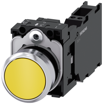 3SU1150-0AB30-3FA0 Pushbutton, yellow
