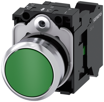 3SU1150-0AB40-3BA0 Pushbutton, green
