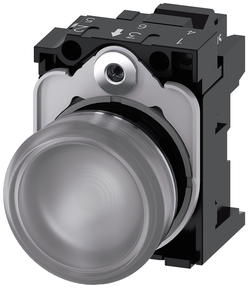 G_IC03_XX_07719P 3SU1152-6AA70-3AA0 Indicator light, clear - Зображення 1