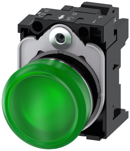 3SU1153-6AA40-3AA0  Indicator light, green