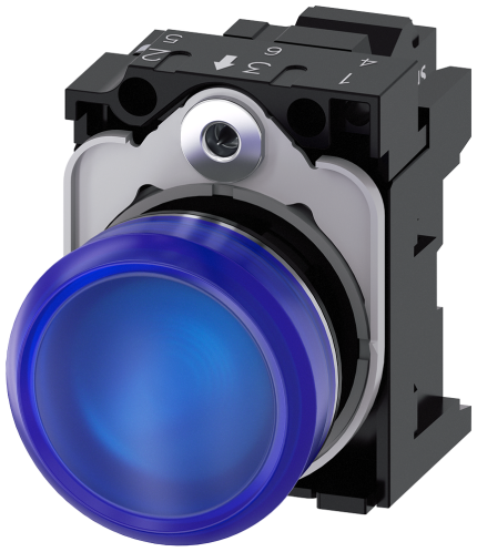 3SU1156-6AA50-3AA0 Indicator light, blue