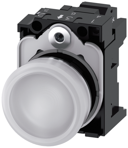 3SU1156-6AA60-3AA0  Indicator light, white