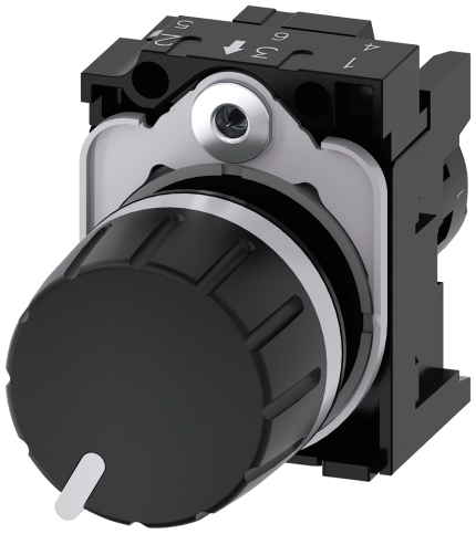 3SU1200-2PQ10-1AA0 Potentiometer, black