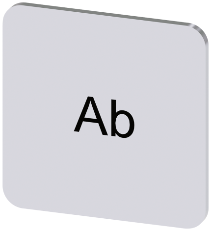 3SU1900-0AF81-0AE0 Labeling plate, self-adhesive