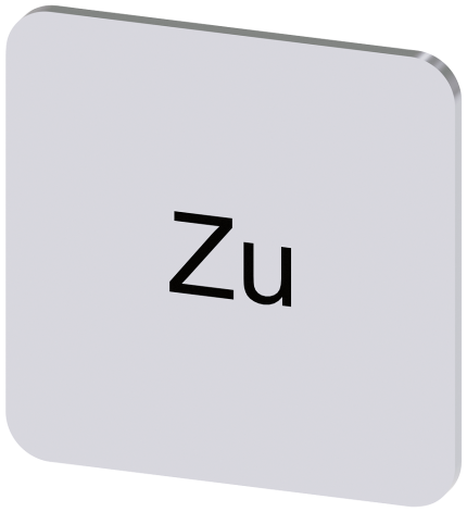 3SU1900-0AF81-0AL0 Labeling plate, self-adhesive