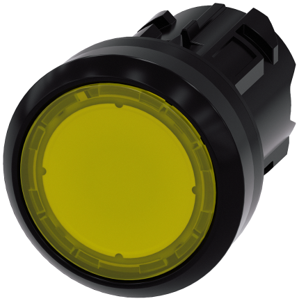 3SU1001-0AB30-0AA0 Illuminated pushbutton, yellow