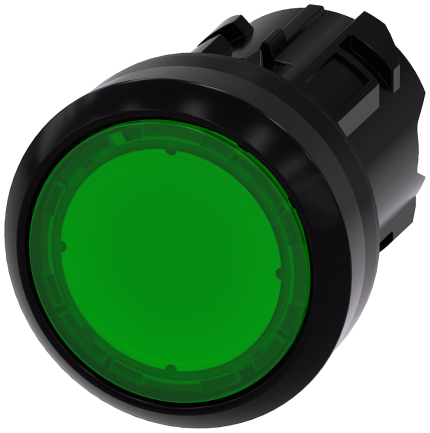 3SU1001-0AD40-0AA0  Indicator light, green
