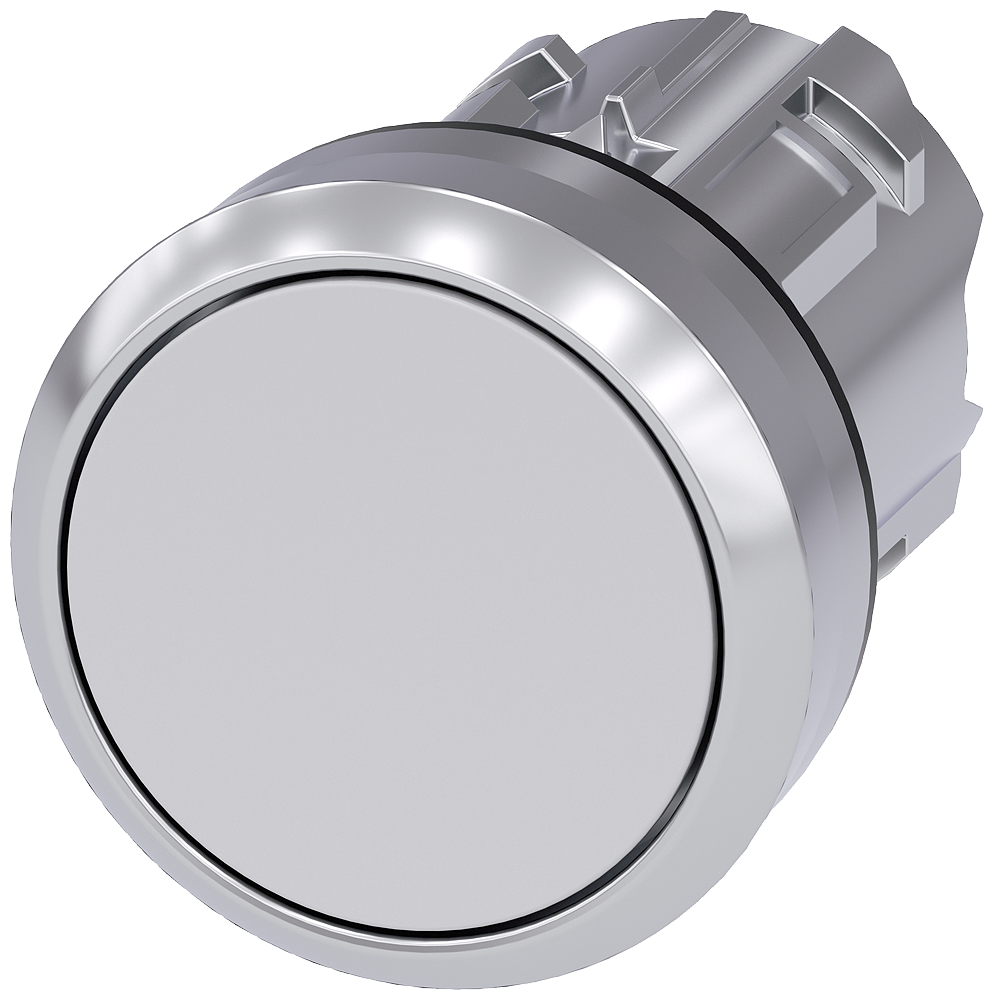 G_IC03_XX_07926P 3SU1050-0AA60-0AA0 Pushbutton, white - Зображення 1