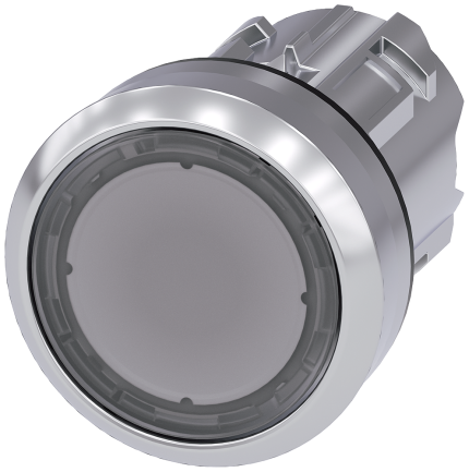 3SU1051-0AB70-0AA0 Illuminated pushbutton, clear