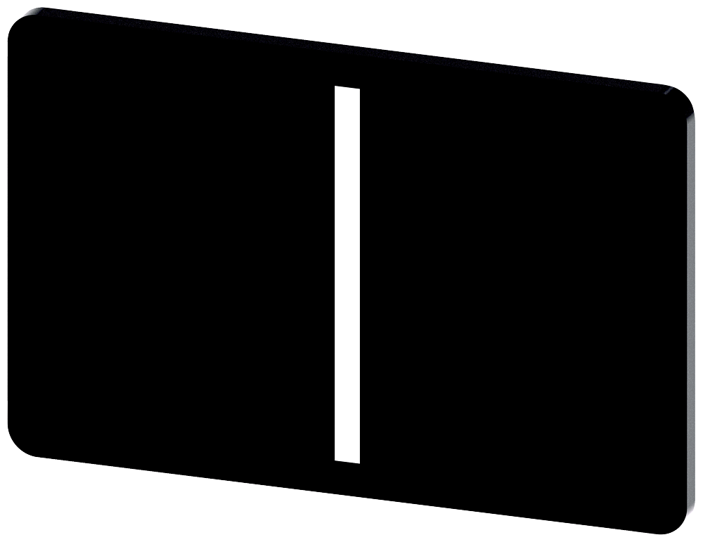 G_IC03_XX_08081P 3SU1900-0AD16-0QB0 Labeling plate, snap-on - Зображення 1