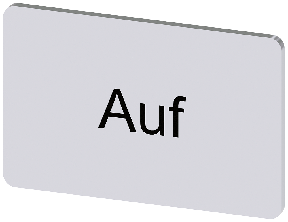 G_IC03_XX_08087P 3SU1900-0AD81-0AD0 Labeling plate, snap-on - Зображення 1