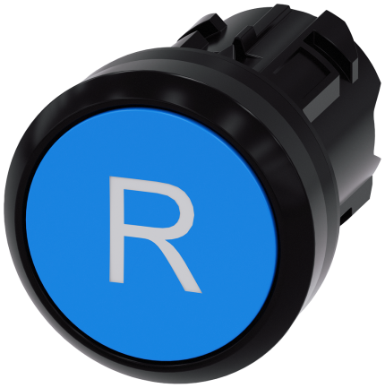 3SU1000-0AB50-0AR0  Pushbutton, blue