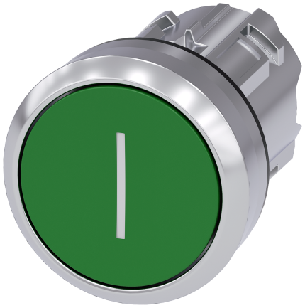 3SU1050-0AB40-0AC0  Pushbutton, green