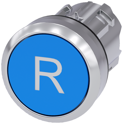 3SU1050-0AB50-0AR0 Pushbutton, blue