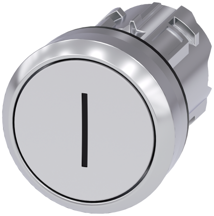 3SU1050-0AB60-0AC0  Pushbutton, white