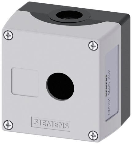 3SU1801-0AA00-0AB1  Enclosure plastic, 1 control point