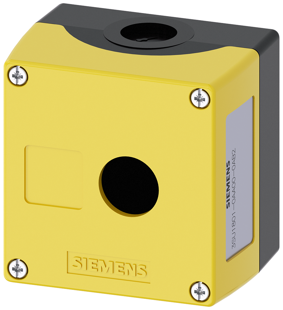 G_IC03_XX_08387P 3SU1801-0AA00-0AB2 Enclosure plastic, 1 control point - Зображення 1