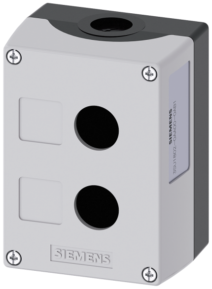 3SU1802-0AA00-0AB1 Enclosure plastic, 2 control points