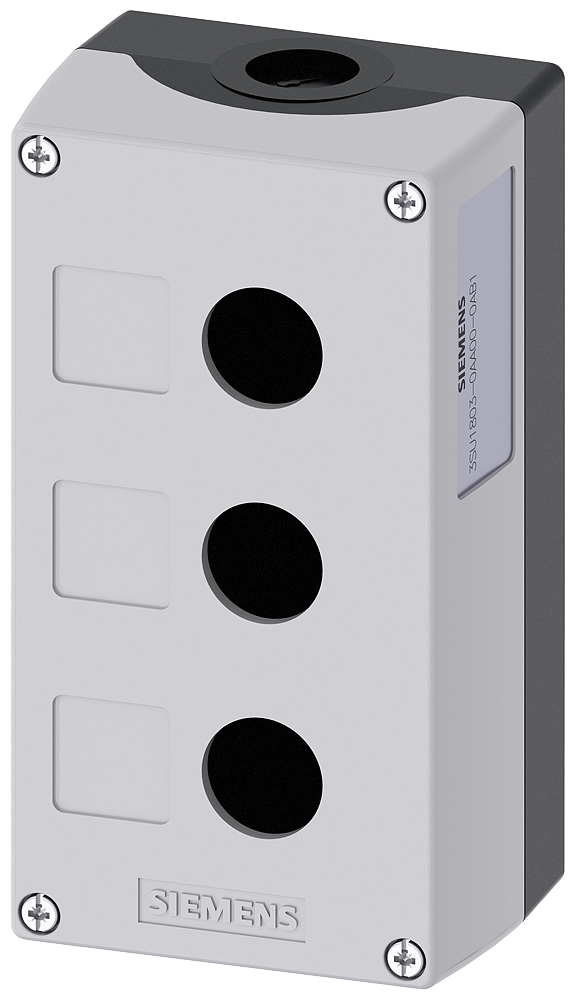 G_IC03_XX_08390P 3SU1803-0AA00-0AB1 Enclosure plastic, 3 control points - Зображення 1