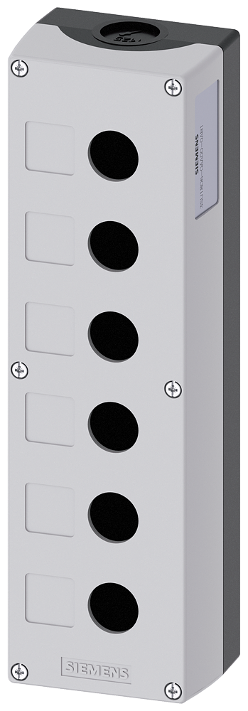 3SU1806-0AA00-0AB1 Enclosure plastic, 6 control points