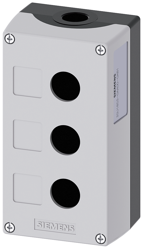 G_IC03_XX_08395P 3SU1853-0AA00-0AB1 Enclosure metal, 3 control points - Зображення 1