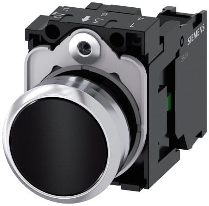 3SU1150-0AB10-1BA0  Pushbutton, black
