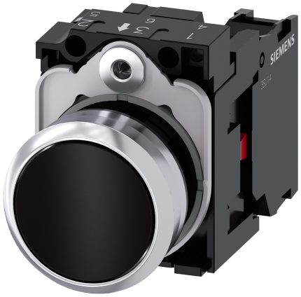 3SU1150-0AB10-1CA0  Pushbutton, black