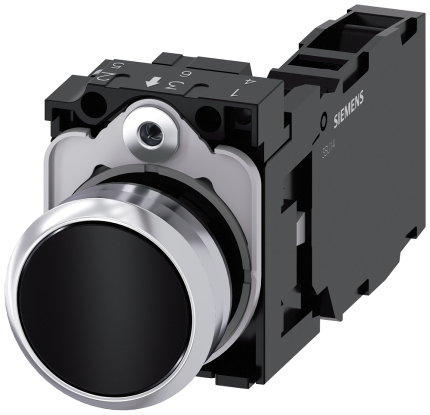 3SU1150-0AB10-1FA0  Pushbutton, black