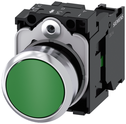 3SU1150-0AB40-1BA0 Pushbutton, green
