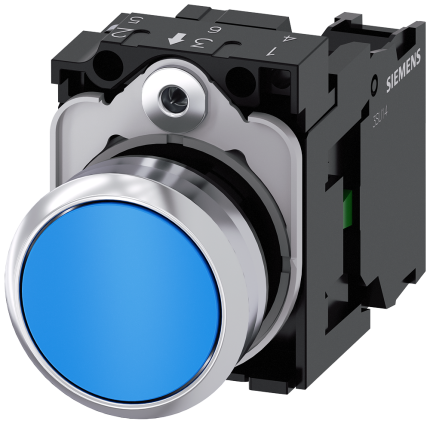 3SU1150-0AB50-1BA0 Pushbutton, blue