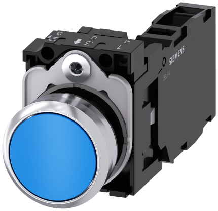 3SU1150-0AB50-1FA0 Pushbutton, blue