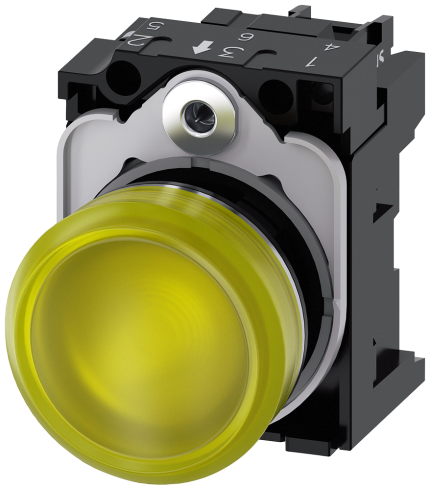 3SU1152-6AA30-1AA0 Indicator light, yellow
