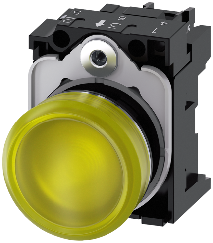 3SU1153-6AA30-1AA0  Indicator light, yellow