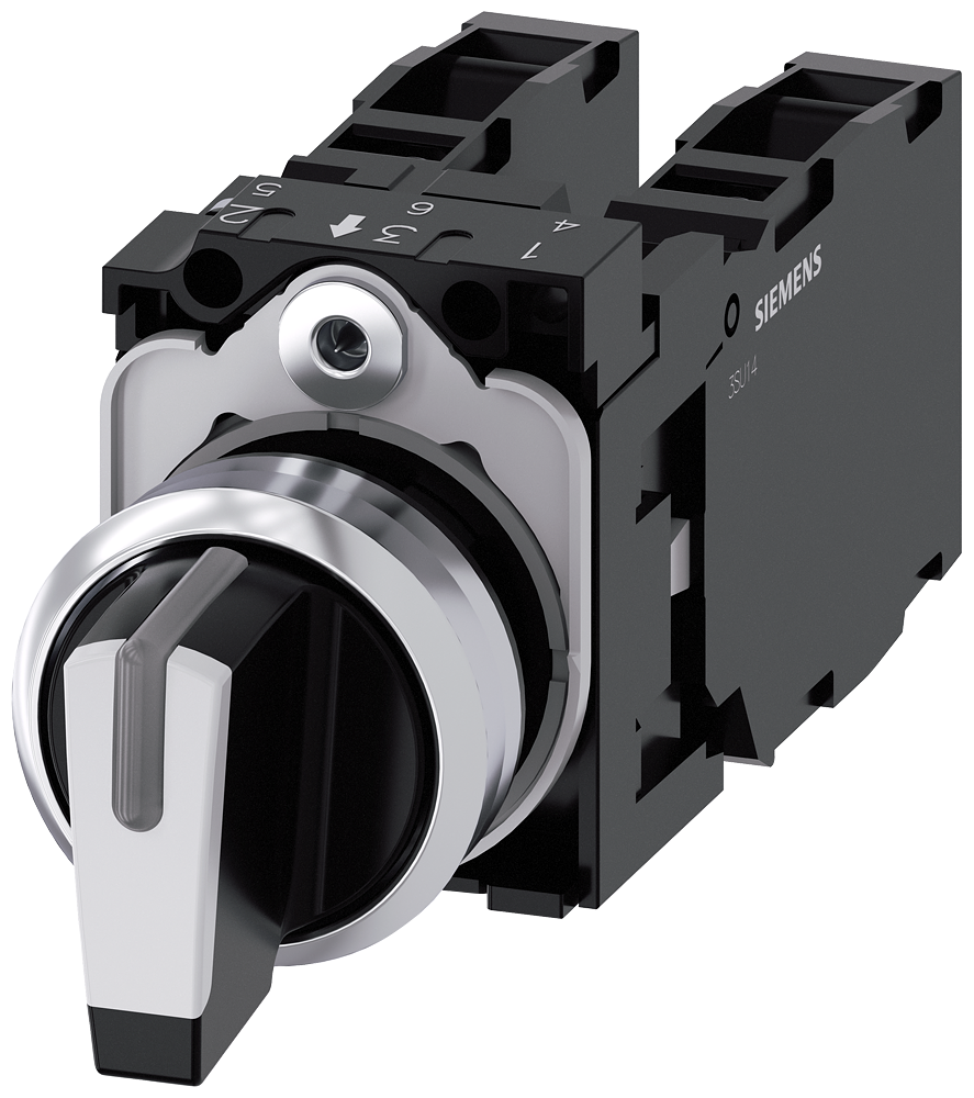 G_IC03_XX_08479P 3SU1150-2BM60-1LA0 Selector switch, I>O<II,... - Зображення 1
