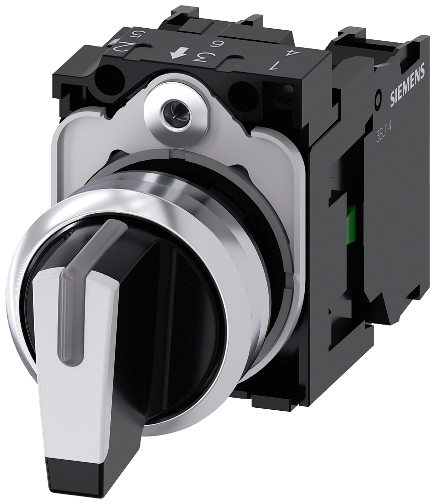 G_IC03_XX_08481P 3SU1150-2BM60-1NA0 Selector switch, I>O<II,... - Зображення 1