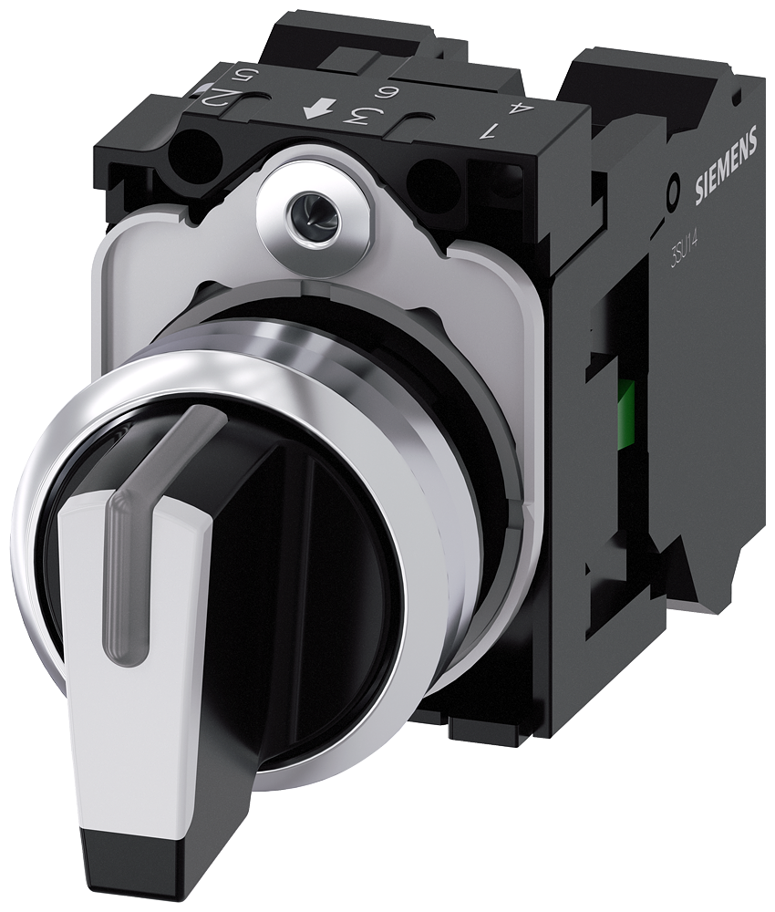 G_IC03_XX_08482P 3SU1150-2BM60-3NA0 Selector switch, I>O<II,... - Зображення 1