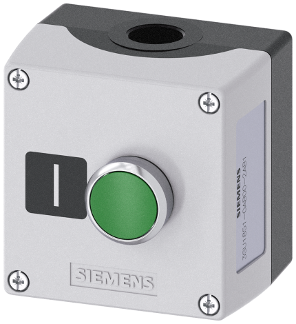 3SU1851-0AB00-2AB1 Enclosure metal, 1 control point