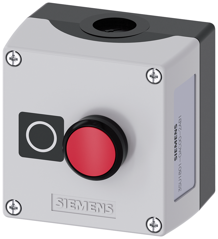 G_IC03_XX_08485P 3SU1801-0AC00-2AB1 Enclosure plastic, 1 control point - Зображення 1