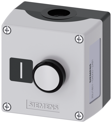 3SU1801-0AD00-2AB1  Enclosure plastic, 1 control point