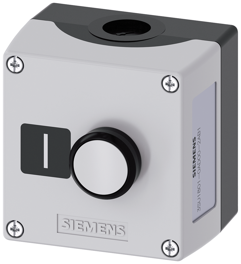 G_IC03_XX_08486P 3SU1801-0AD00-2AB1 Enclosure plastic, 1 control point - Зображення 1