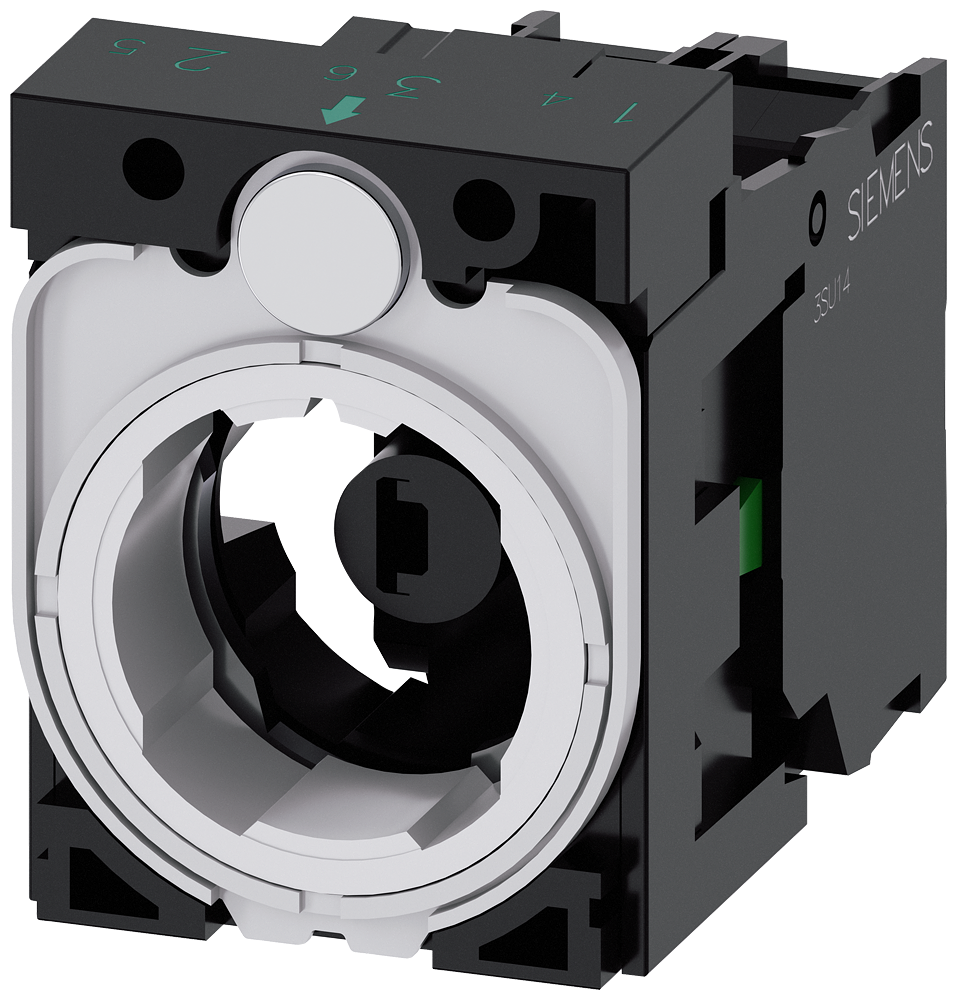 G_IC03_XX_08496P 3SU1501-1AG40-1BA0 Holder, contact module 1NO, LED ... - Зображення 1