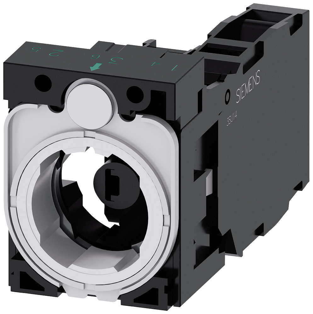 G_IC03_XX_08498P 3SU1501-1AG30-1FA0 Holder, contact module 1NO+1NC, ... - Зображення 1