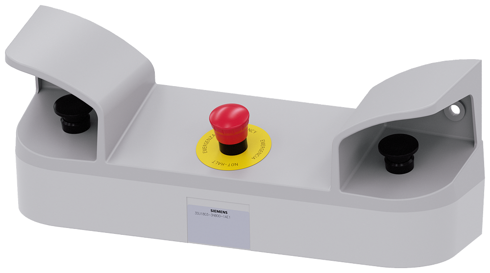 G_IC03_XX_08818P 3SU1803-3NB00-1AE1 Two-hand operation console plastic - Зображення 1