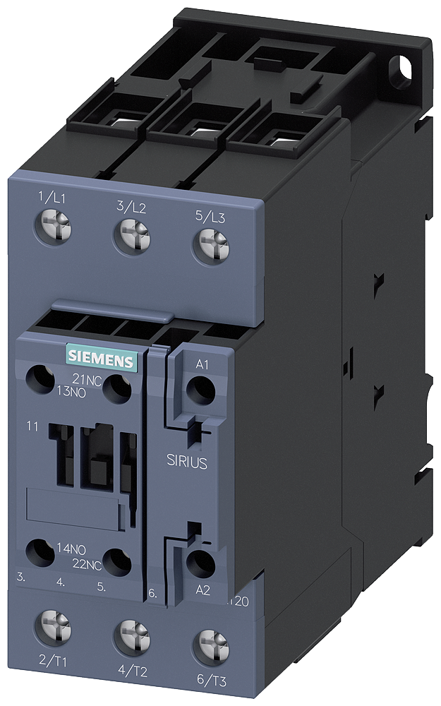 G_IC03_XX_08822P 3RT2038-1AC20 CONTACTOR,AC3:37KW 1NO+1NC 24VAC... - Зображення 1