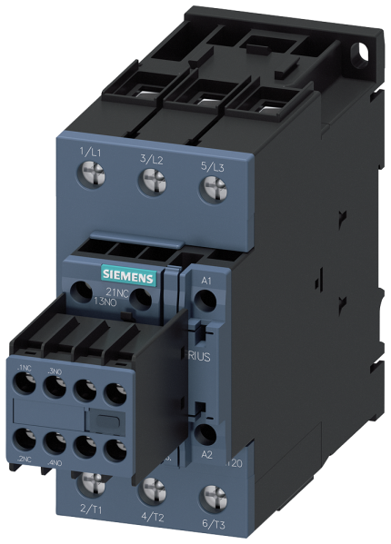 3RT2038-1NP34  CONTACTOR,AC3:37KW 2NO+2NC 175-2...
