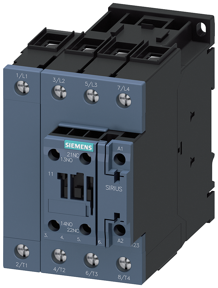 G_IC03_XX_08975P 3RT2337-1NF30 4NO CONTACTOR,AC1:110A, AC/DC83-... - Зображення 1