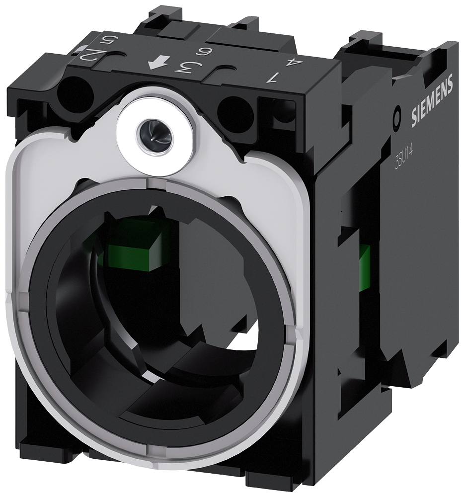 G_IC03_XX_09588P 3SU1550-1AA10-1NA0 Holder, contact module 1NO, 1NO - Зображення 1