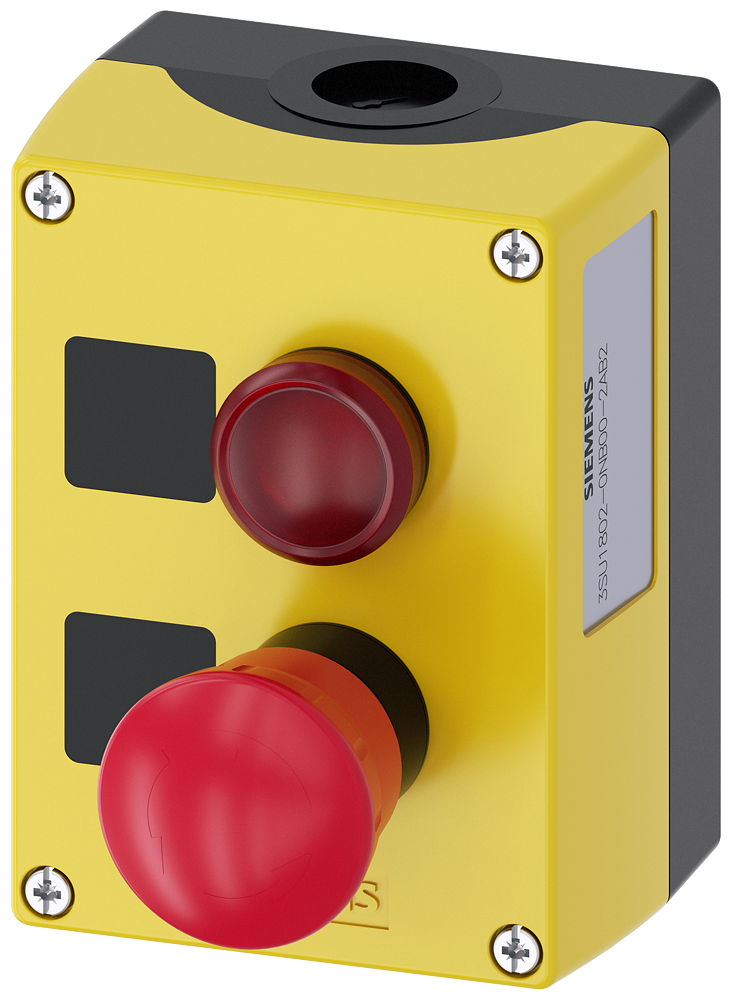 G_IC03_XX_09761P 3SU1802-0NB00-2AB2 Enclosure plastic, 2 control points - Зображення 1