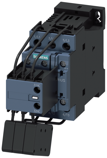 3RT2627-1NF35  CONT., AC6B:25KVAR 1NO+2NC 95-13...