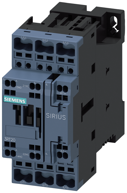 3RT2026-2NP30 CONTACTOR,AC3:11KW 1NO+1NC AC/DC...
